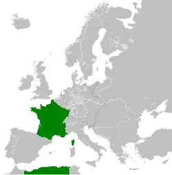 The Second French Empire in 1861