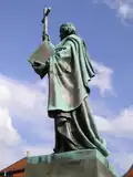 Statue of Saint Boniface (1830) in Fulda