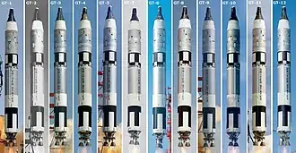 All Gemini Launches from GT-1 through GT-12
