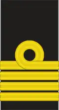 Capitão de mar e guerra (Brazilian Navy)[41]
