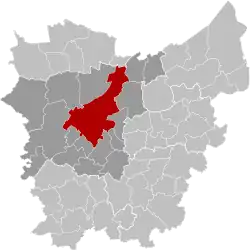 Ghent in the province of East Flanders