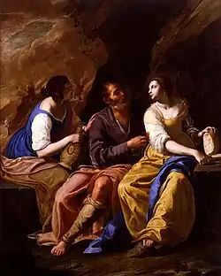 Lot and His Daughters, 1635–1638, Toledo Museum of Art