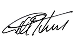 Signature of Geoff Hurst