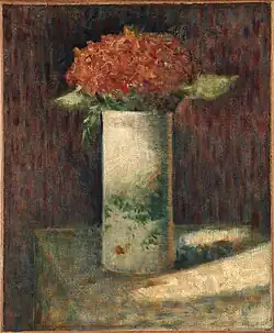Flowers in a Vase, 1879, oil on canvas, Fogg Museum