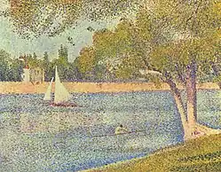 The Seine and la Grande Jatte – Springtime, 1888, Royal Museums of Fine Arts of Belgium