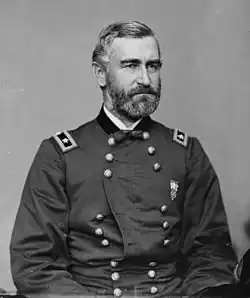 Brig. Gen. Gershom Mott, wounded