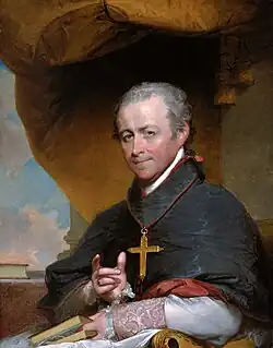 Portrait of Jean-Louis Lefebvre de Cheverus, 1823