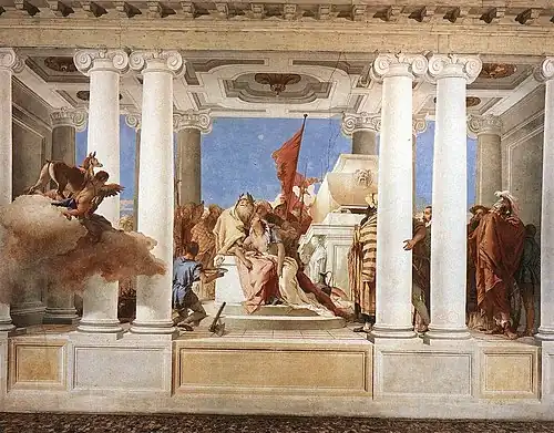 The Sacrifice of Iphigenia by Giovanni Battista Tiepolo