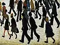 Going to Work - L S Lowry
