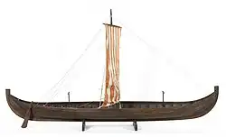 Gokstad ship design (c. 890 AD: 24 m)