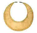 Gold lunula, Wales, 2400-2000 BC.[119]