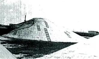 Gravel Gertie at the Pantex nuclear weapons plant, Amarillo, Texas.