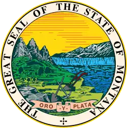 Official seal of Montana