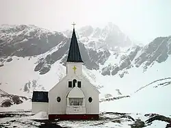 The Norwegian Church in Grytviken (built in 1913)