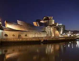 The museum at night