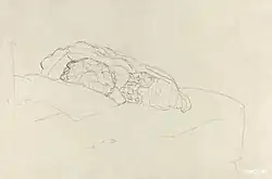 Curled up Girl on Bed, c. 1916–1917, The National Gallery of Art