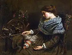The Sleeping Spinner, 1853