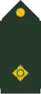 Second lieutenant (Guyana Army)[29]