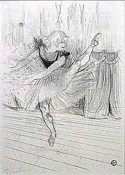 Miss Ida Heath, 1894, crayon and brush lithograph with scraper[60]