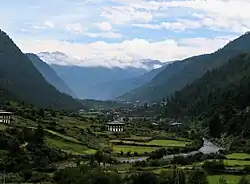 The Haa Valley in Western Bhutan