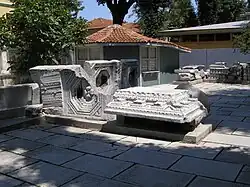 Soffits and a cornice