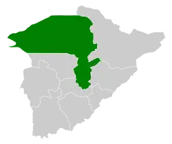 Location of Hail City within Hail Province