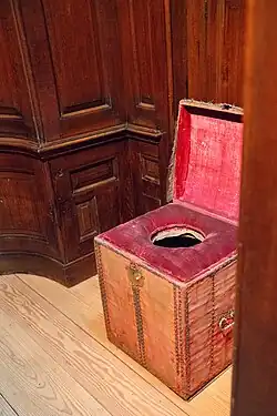 William III's close stool