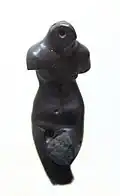 Male dancing torso; 2400–1900&nbsp;BC; limestone; height: 9.9&nbsp;cm; National Museum (New Delhi)