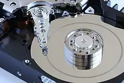 HDD head crash