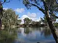 Swimming hole on the Murrumbidgee at Hay.