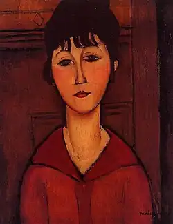 Head of a Young Girl, 1916, private collection of Matvey Yozhikov