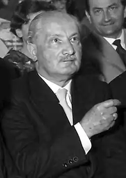 Photo of Martin Heidegger