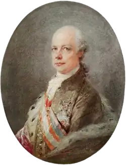 Portrait of Emperor Leopold II shortly before his death, by Heinrich Friedrich Füger