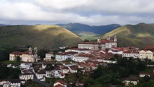 The colonial city of Ouro Preto, a World Heritage Site, is one of the most popular destinations in Minas Gerais.