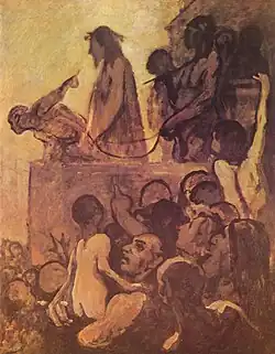 Ecce Homo (c. 1850), grisaille on canvas, 160 x 127&nbsp;cm., Museum Folkwang