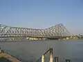Howrah Bridge in India, a cantilever bridge