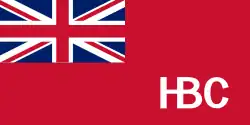 Former Hudson’s Bay Company flag