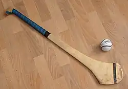 Hurley (playing stick used in hurling and camogie)