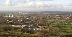 Tameside from Werneth Low