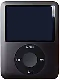 4&nbsp;GB 3rd generation iPod Nano.