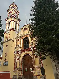 Sanctuary of Nuestra Señora de los Milagros de Tlaltenango, built in 1720-1730.[82][83]