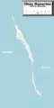 Map of the Ilhas Desertas