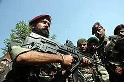 Indian Army Para SF soldier equipped with Tavor TAR