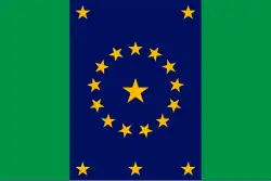 William Chauncy Langdon's Centennial Flag, 1916