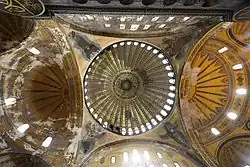 Central dome and semi-domes of the Hagia Sophia (6th century - pre-islamic)