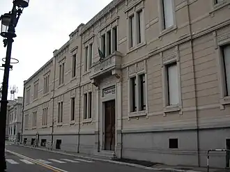 A high school in Empoli, the istituto tecnico economico Raffaele Piria, Tuscany