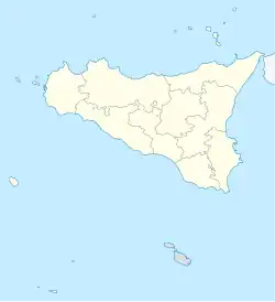 Palermo is located in Sicily
