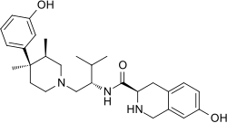 Chemical structure of JDTic.