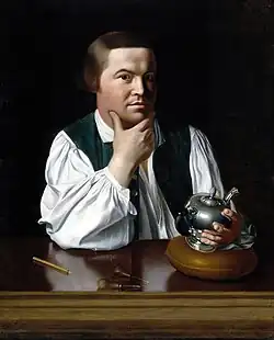 John Singleton Copley, Paul Revere, c. 1768–1770, Museum of Fine Arts in Boston