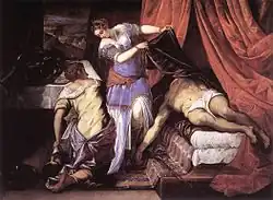 Judith and Holofernes (c. 1577), Prado Museum